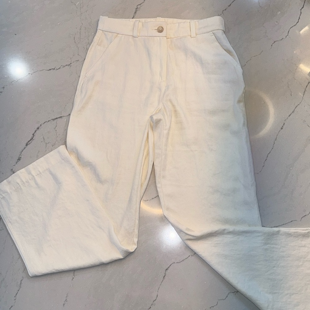 H&M Ivory pants